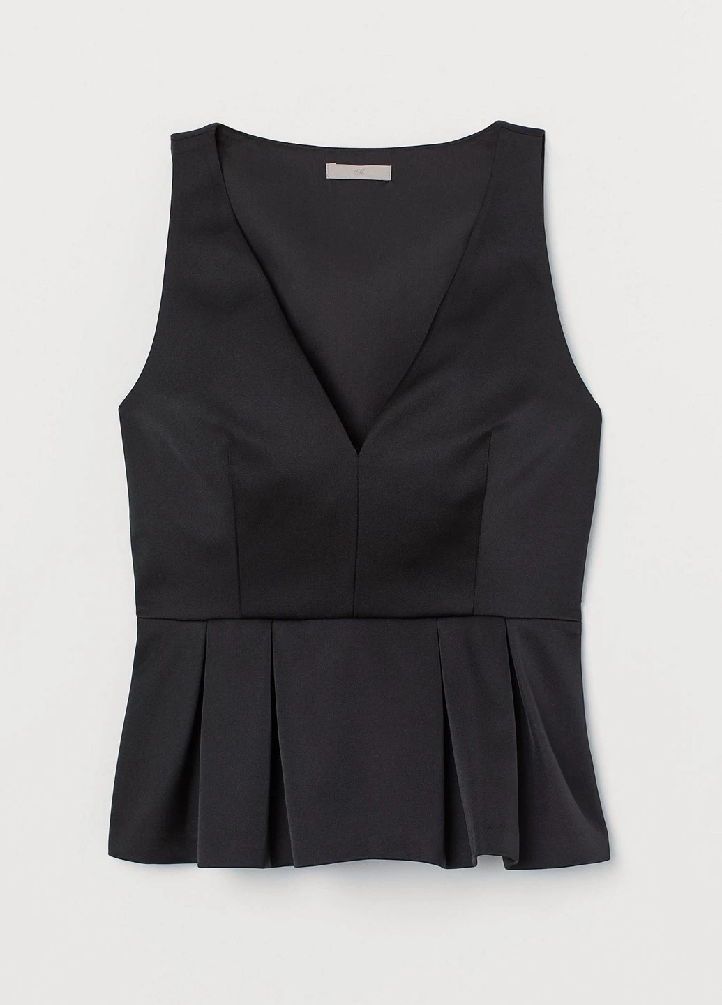 Чёрная блуза H&M
