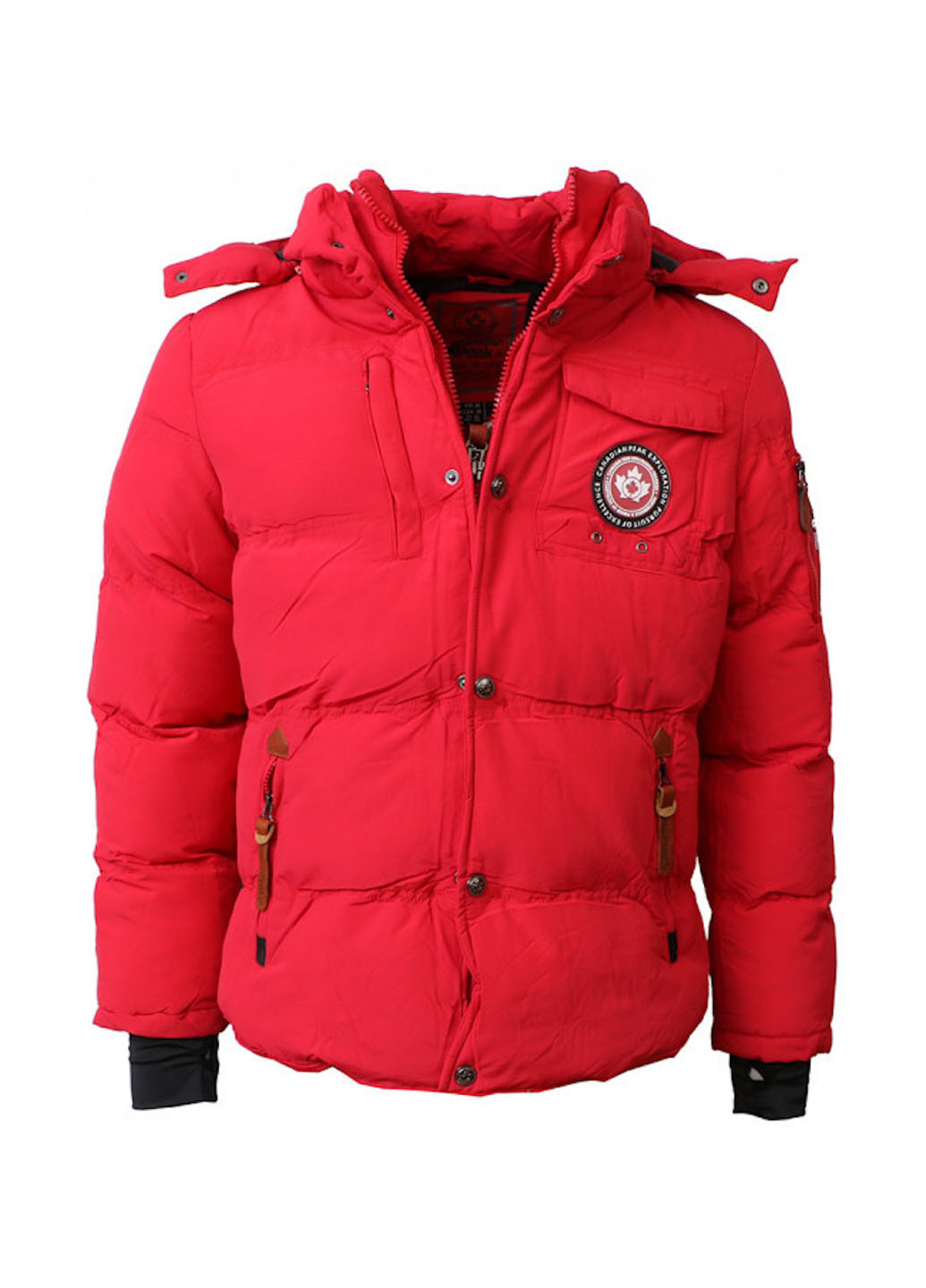 Красная зимняя куртка Canadian Peak