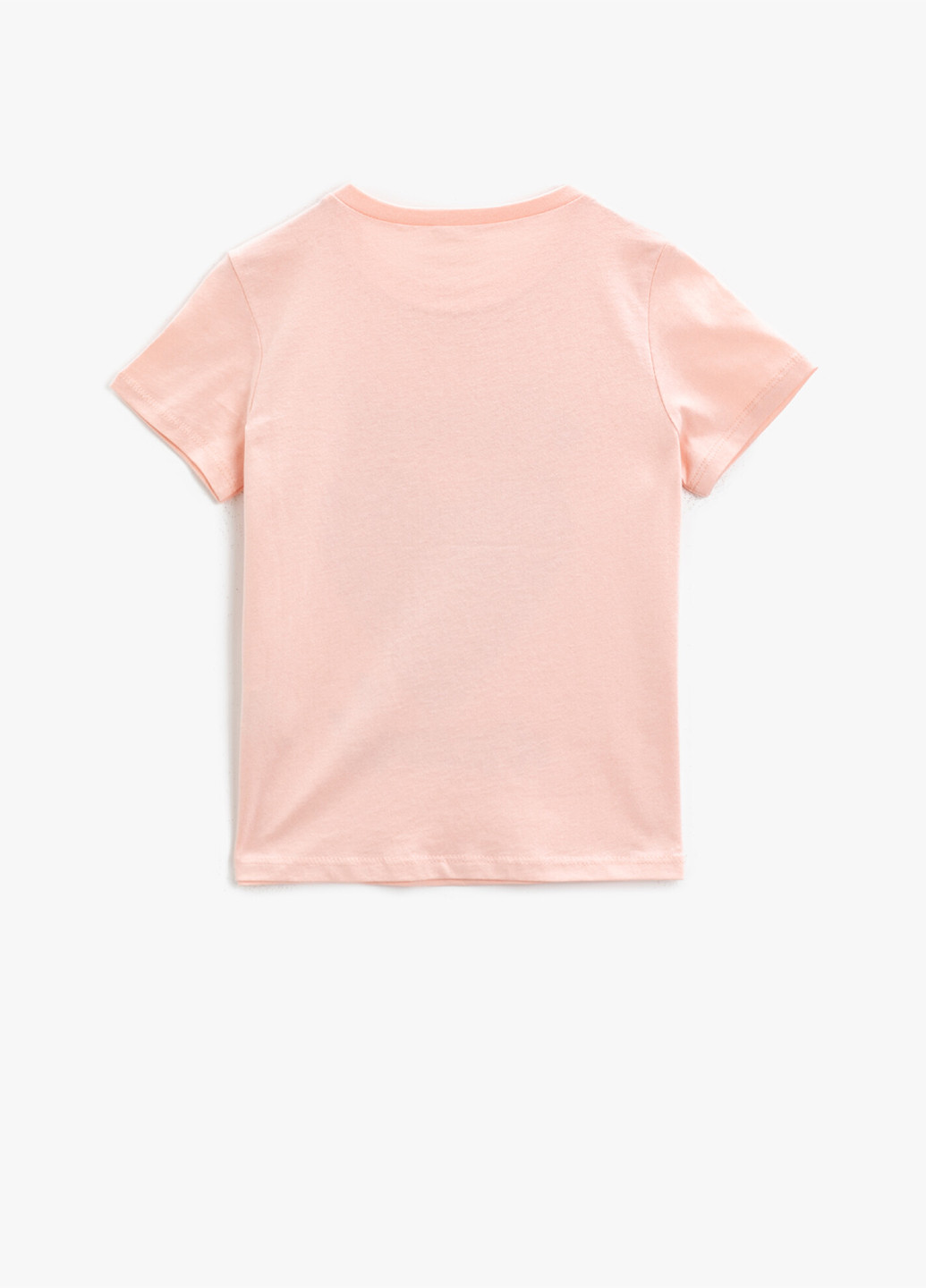 Светло-розовая летняя футболка KOTON