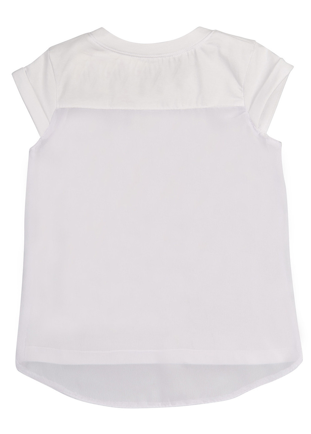 Белая летняя футболка Ляля