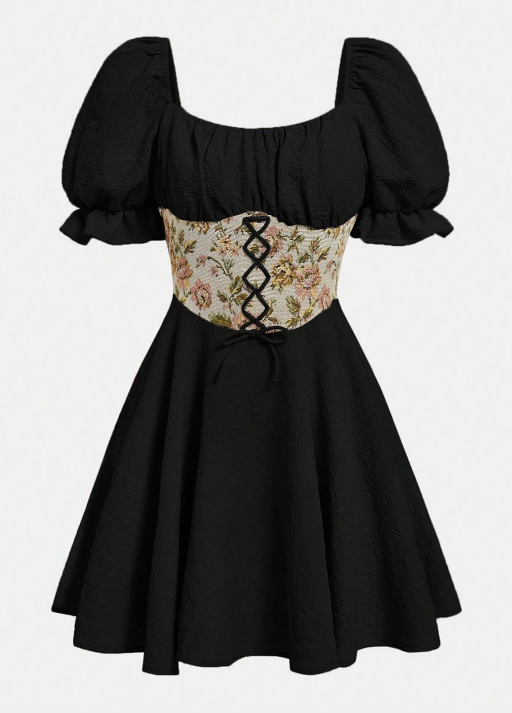 Чорна сукня SHEIN (330486478)