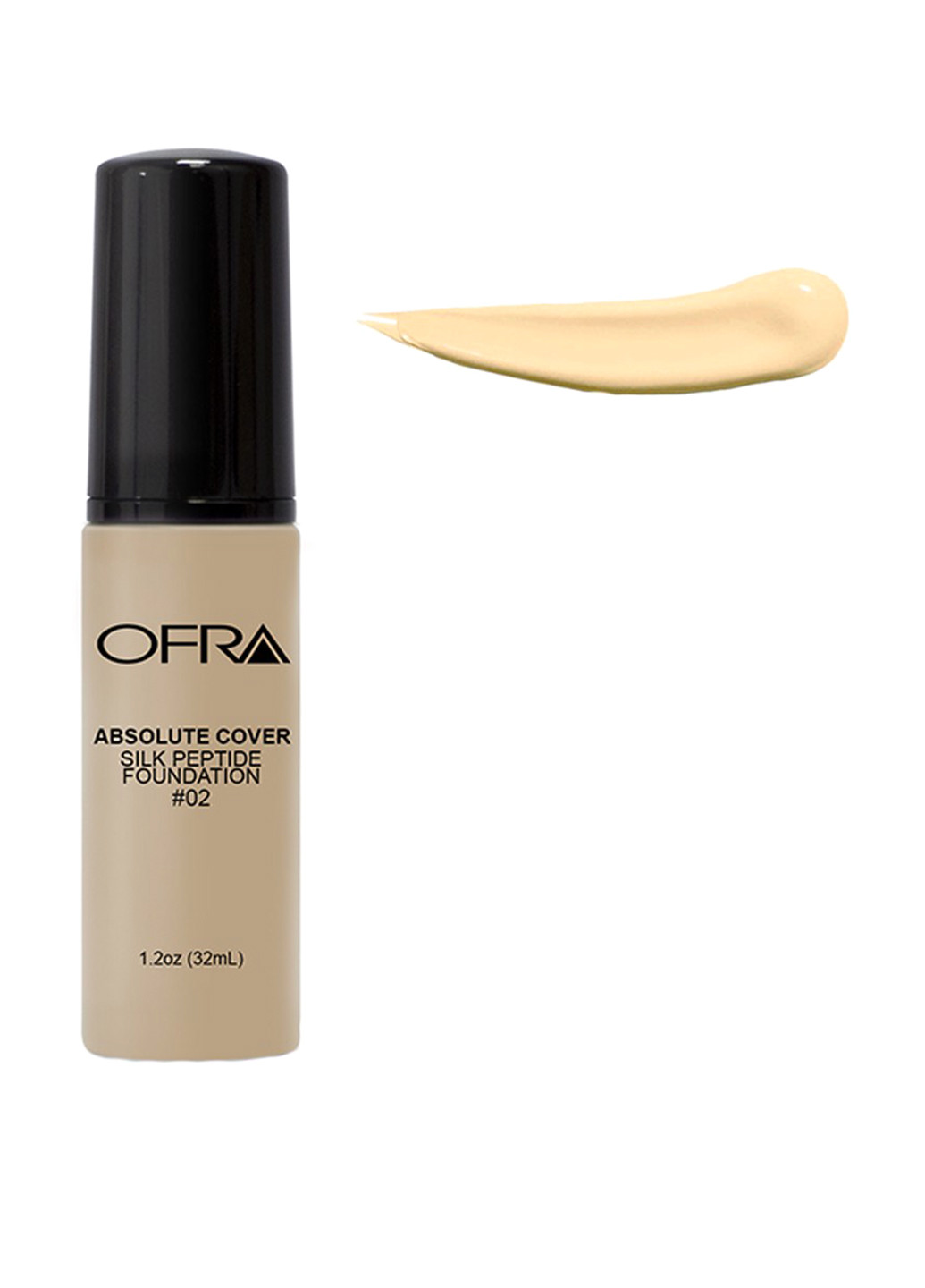 Тональна основа Absolute Cover Silk Peptide Foundation №02, 36 мл Ofra (74510488)