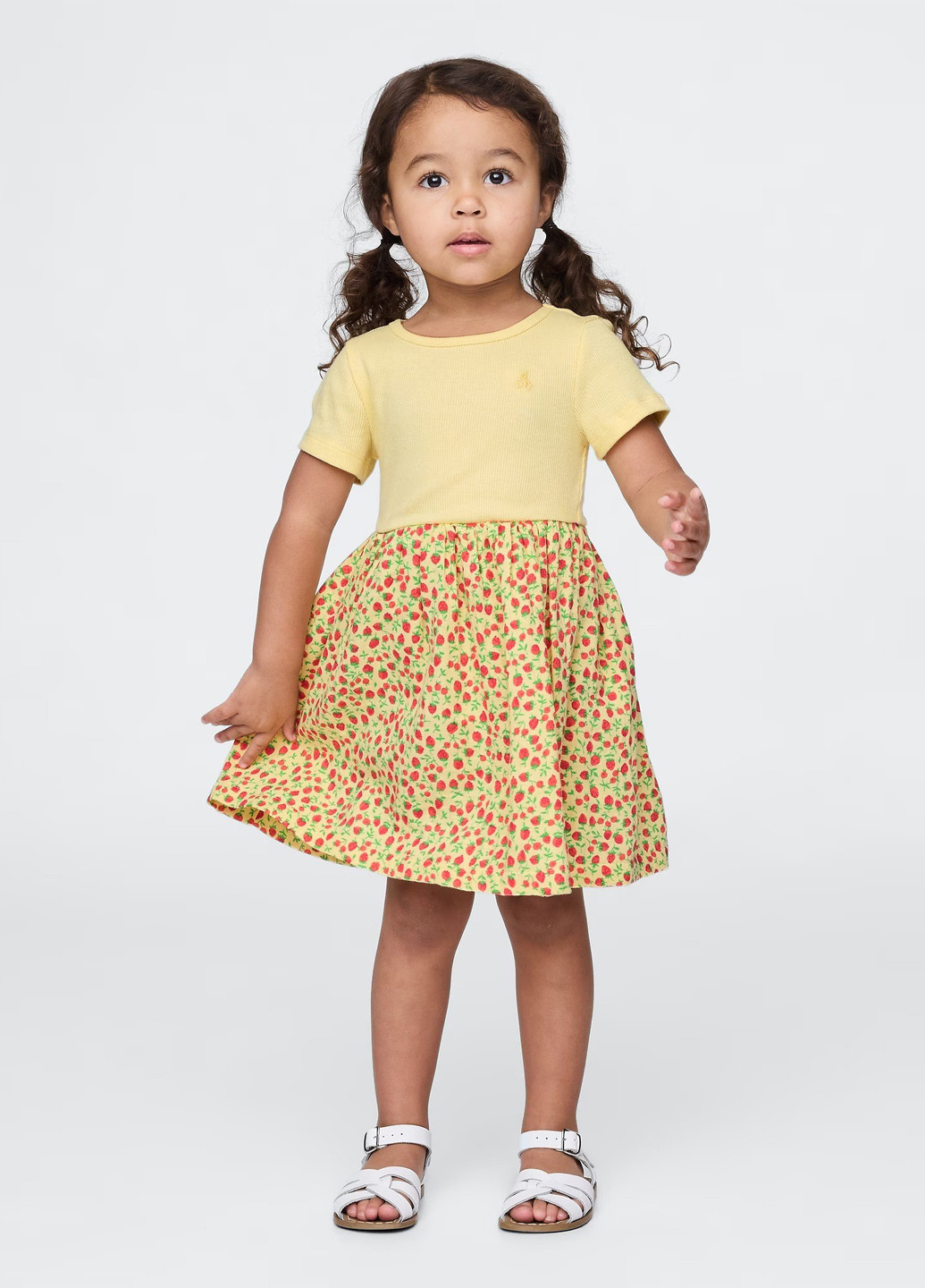 Жёлтое платье Gap (369246742)