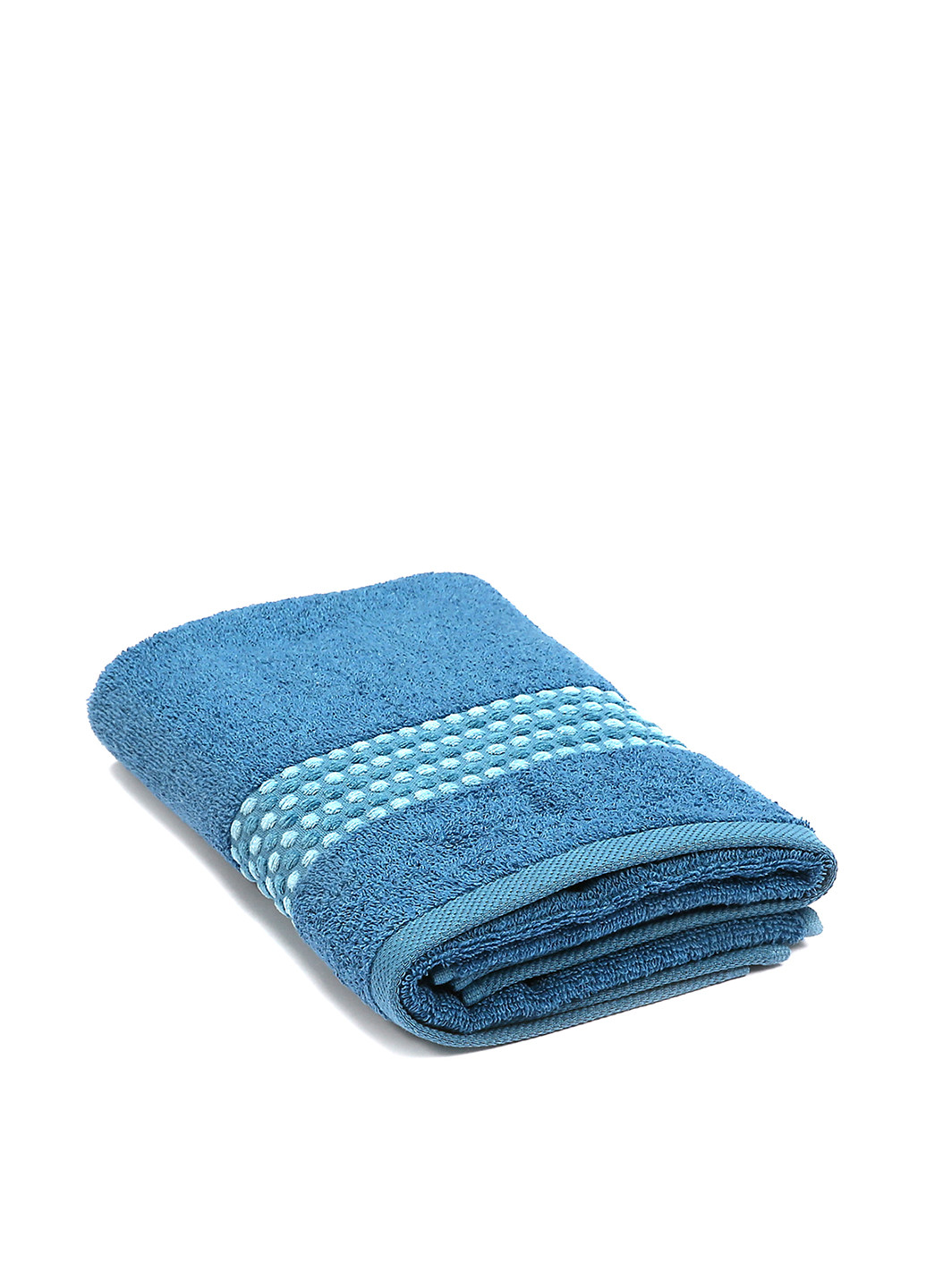 Maisonette полотенце (1 шт.), 50х100 см однотонный голубой производство - Турция