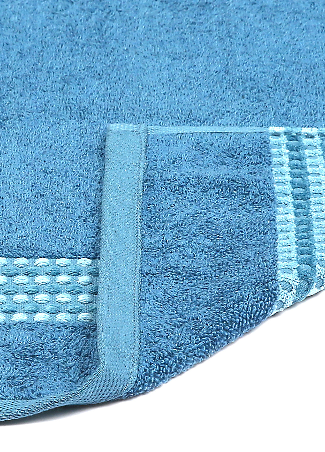 Maisonette полотенце (1 шт.), 50х100 см однотонный голубой производство - Турция