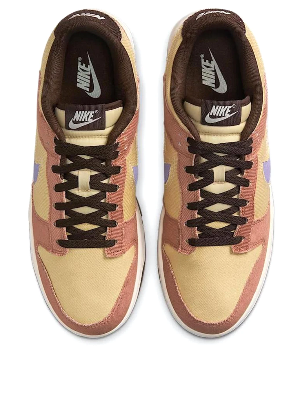 Бежеві кросівки hf3141-200 демісезон Nike Dunk Low Retro SE