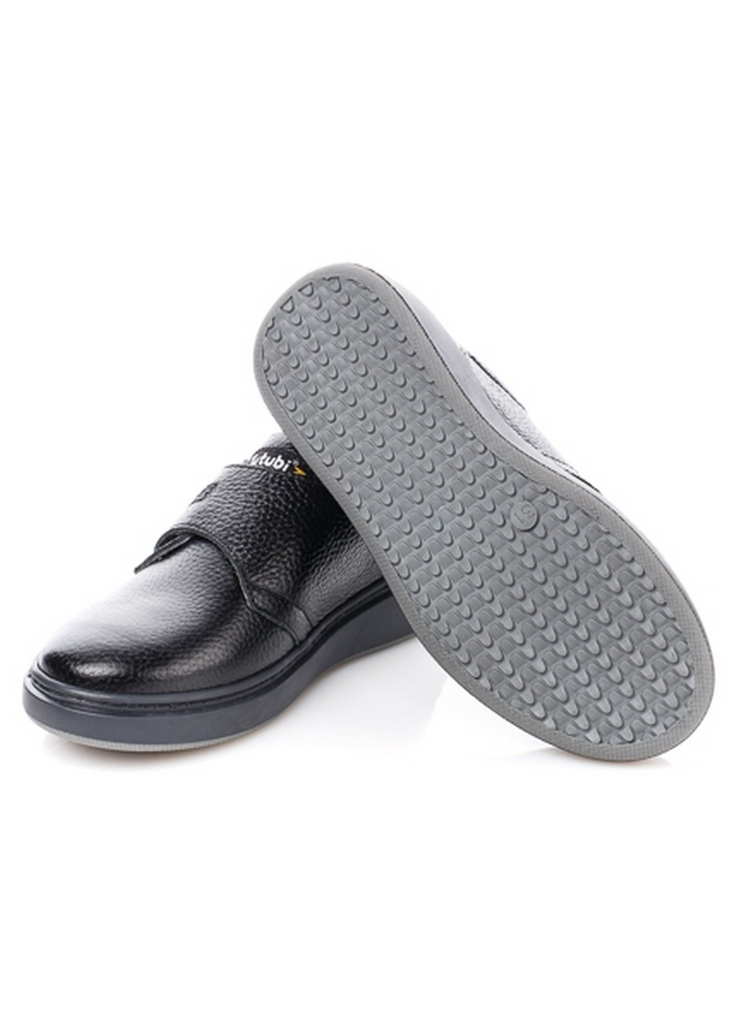 Черные школьные кожаные туфли Tutubi