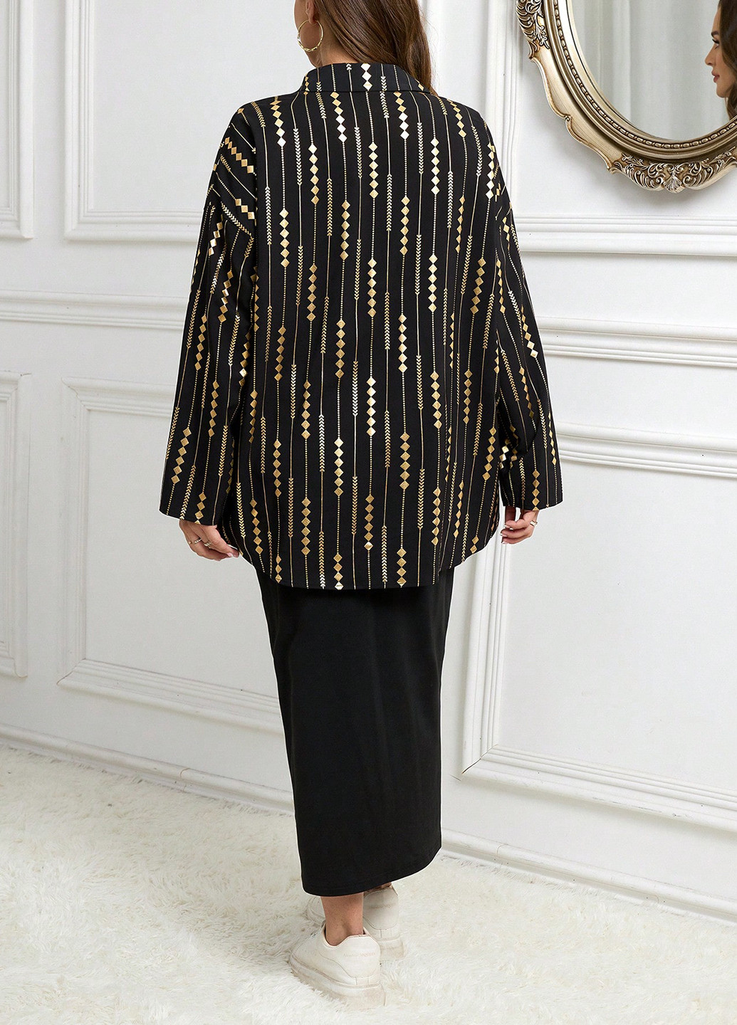 Костюм (жакет, платье) SHEIN (332811142)