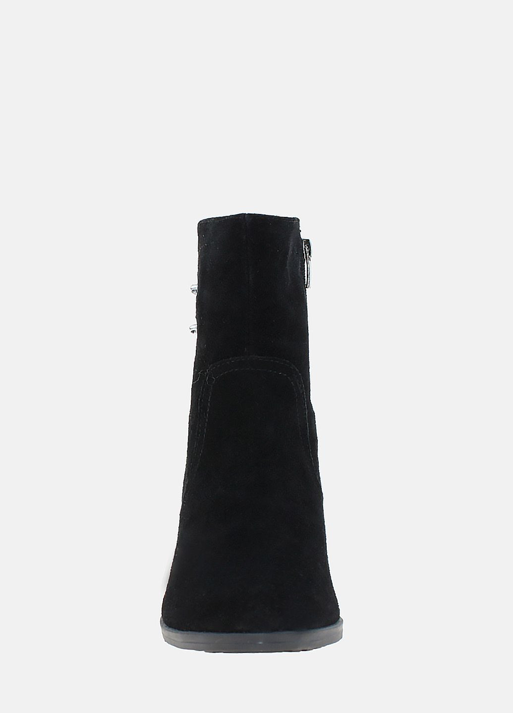 Зимние ботинки ro1547-11 черный Olevit из натуральной замши