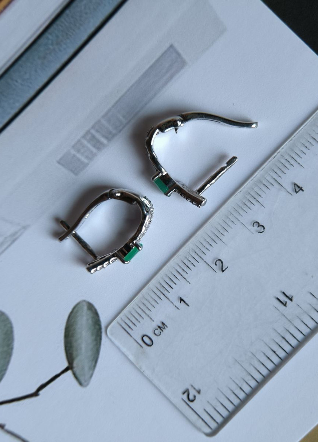 Сережки Silver Flame (354214717)