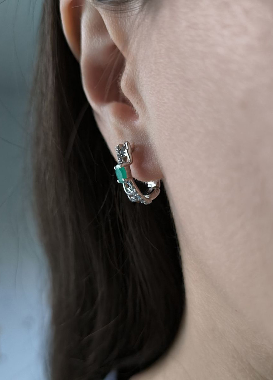 Сережки Silver Flame (354214717)