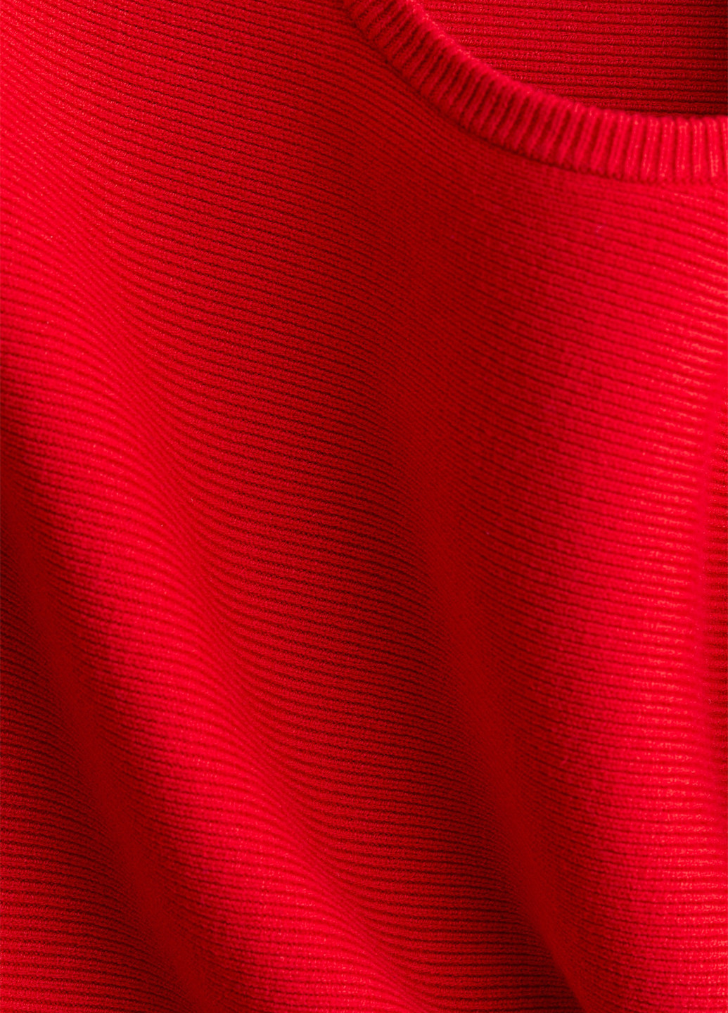 Червона кежуал сукня кльош H&M однотонна