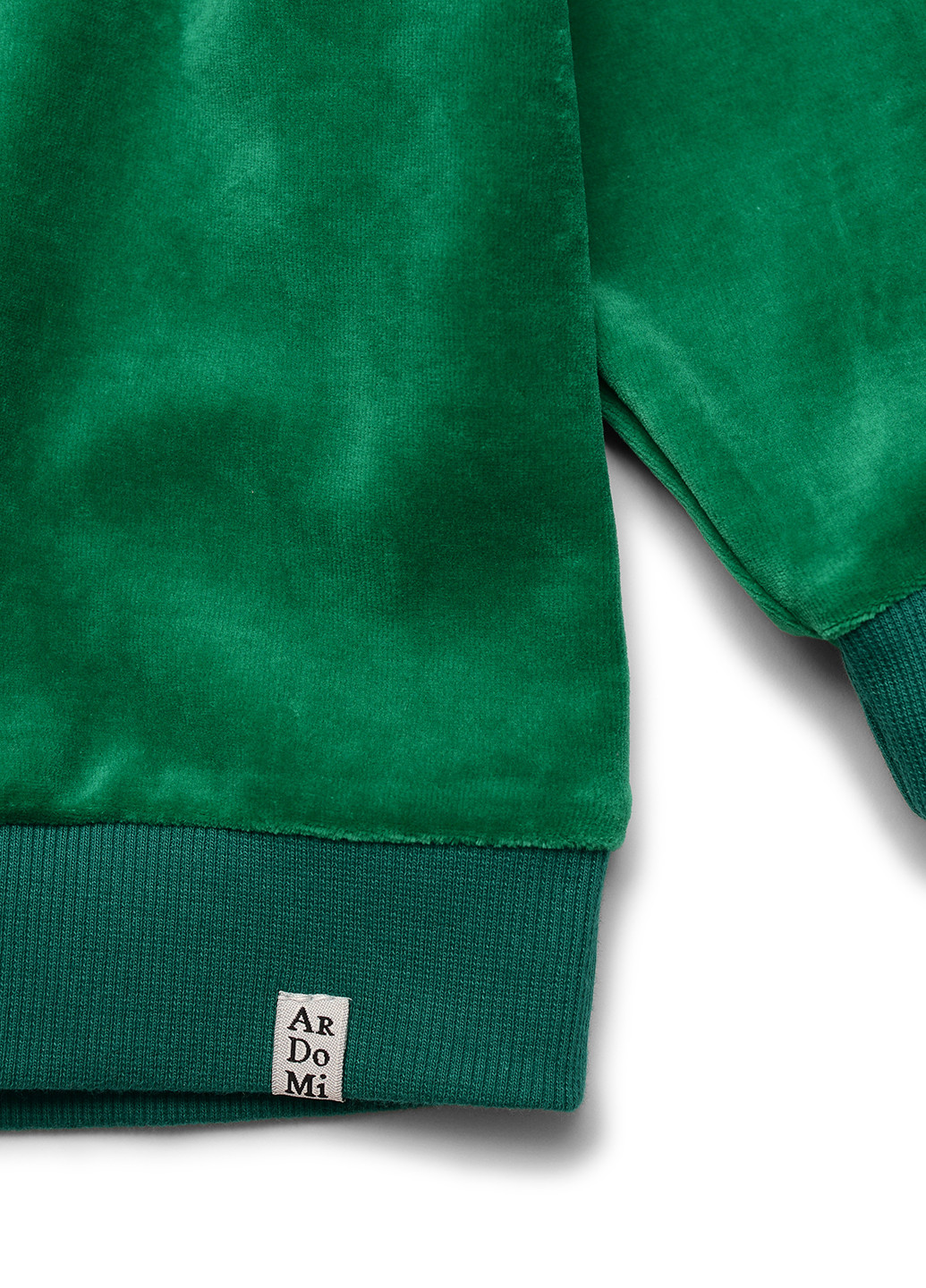 Зелений світшот ArDoMi однотонний без декору (252520025)