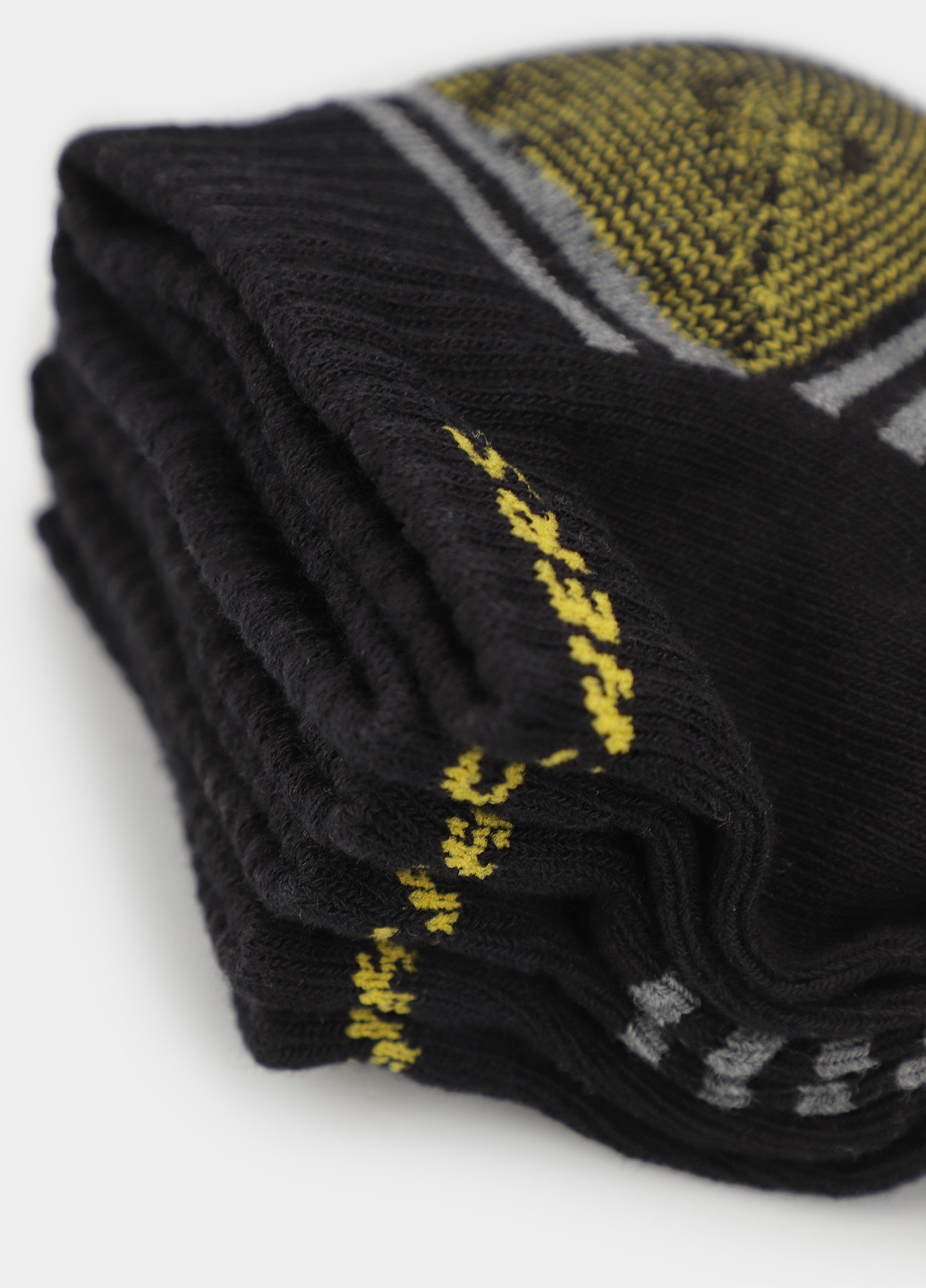 Чорні шкарпетки (3 пари) Skechers смужки (325233160)