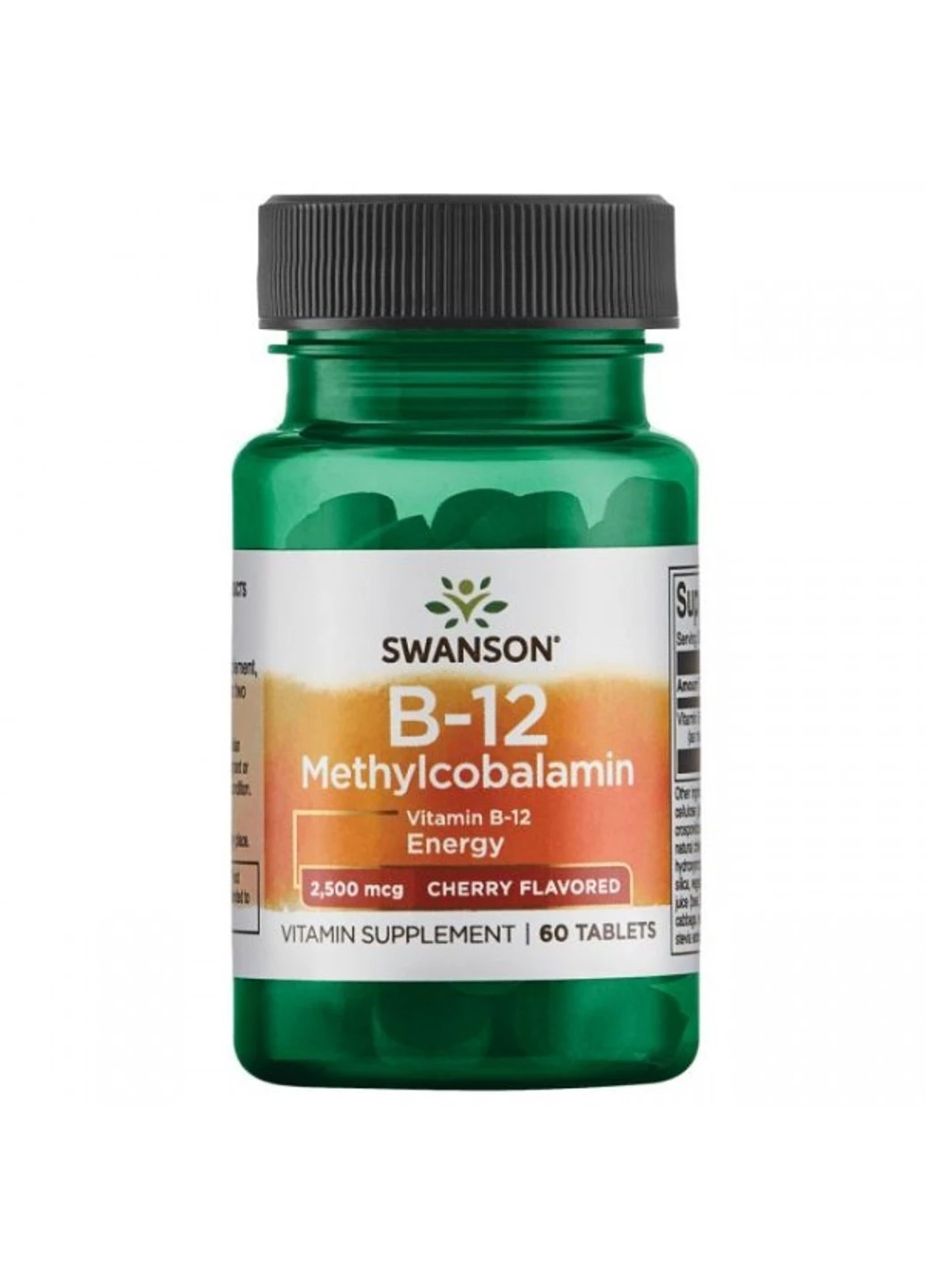 Витамин Б 12 B-12 Methycobalamin 60 капсул Swanson (255408108)