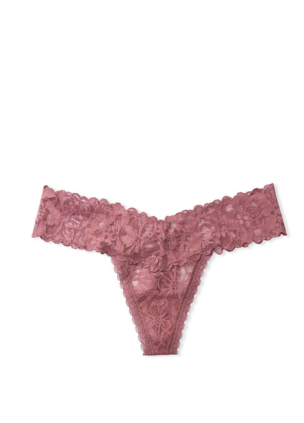 Труси Victoria's Secret танга рожеві повсякденні поліамід, мереживо