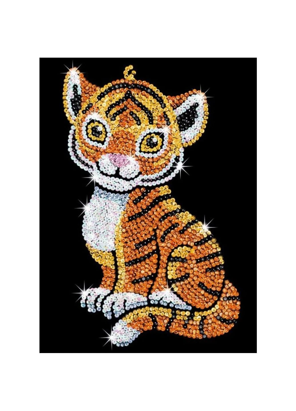 Набір для творчості RED Tia Tiger (SA1413) Sequin Art (249596393)