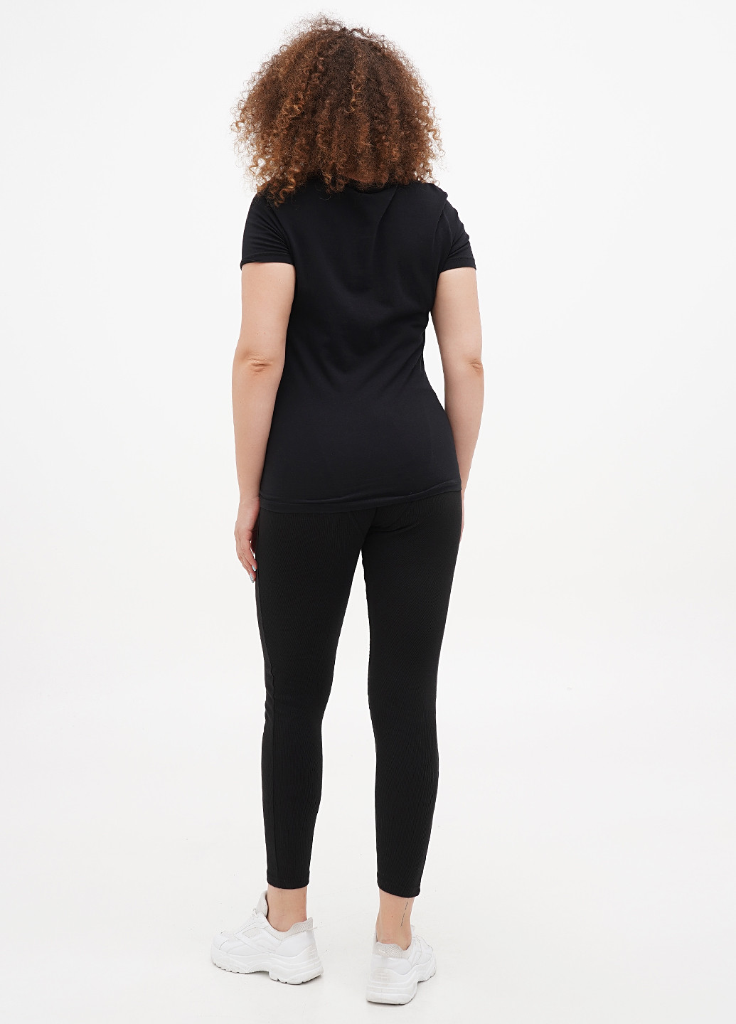 Черные демисезонные леггинсы Boohoo