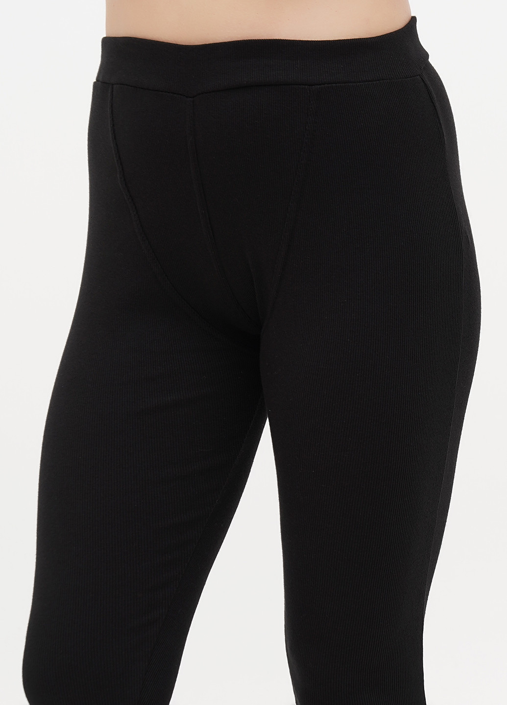 Черные демисезонные леггинсы Boohoo