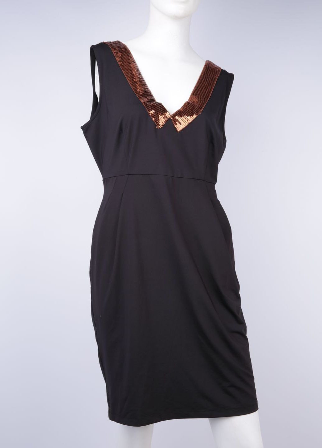 Чорна кежуал сукня Even & Odd однотонна