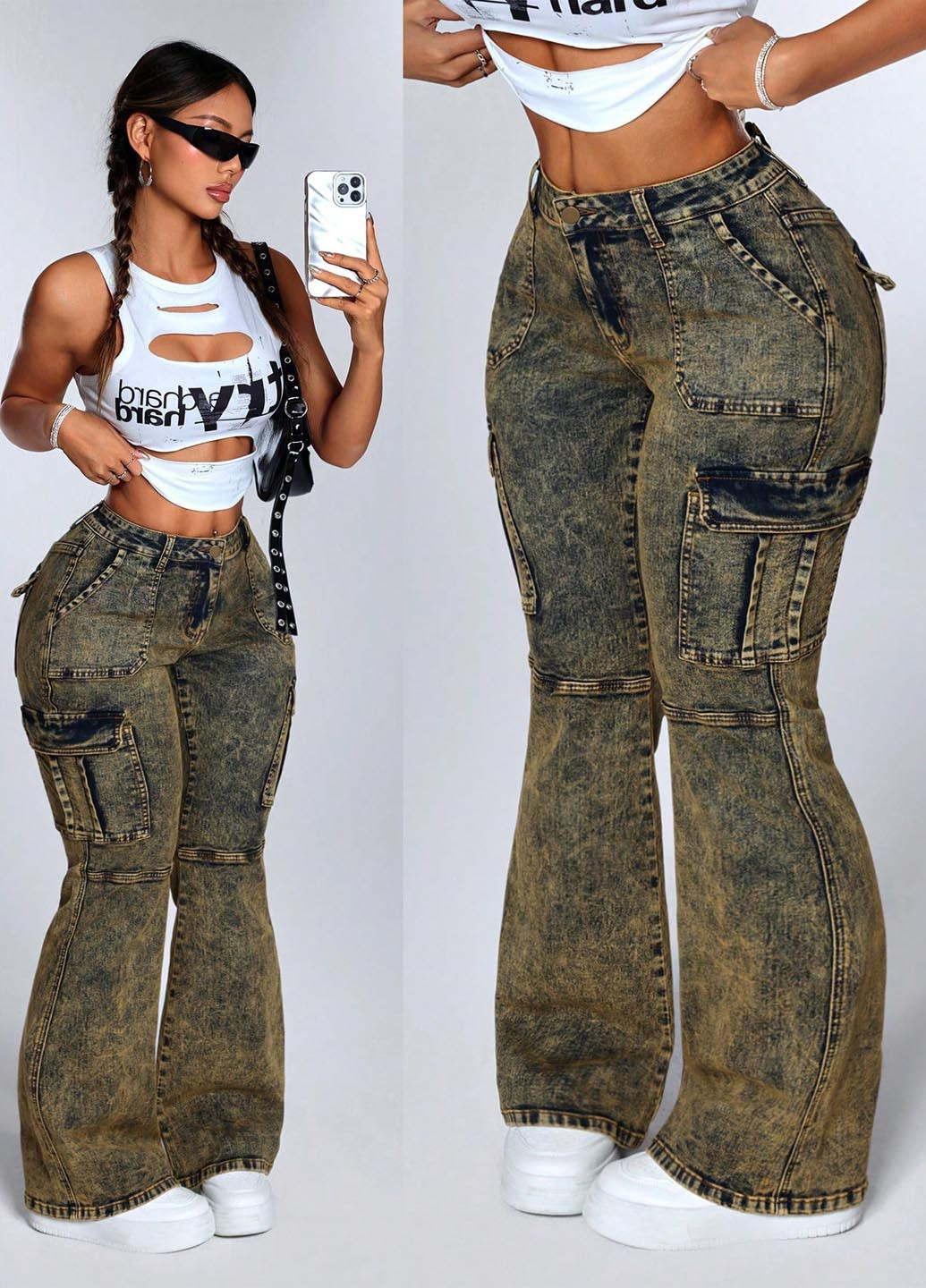 Джинси SHEIN - (365779726)