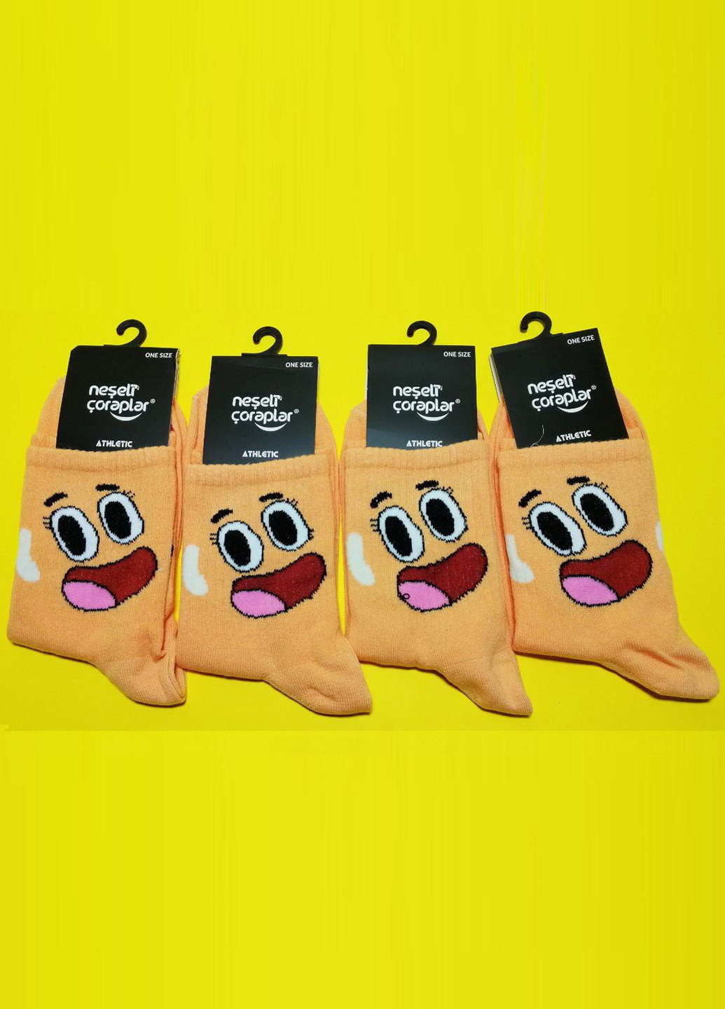 Белые носки neseli athletic darwin LOMM рисунки (211942658)