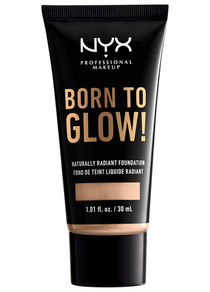 Тональная основа Born to Glow! Foundation NYX Professional Makeup (250064963)