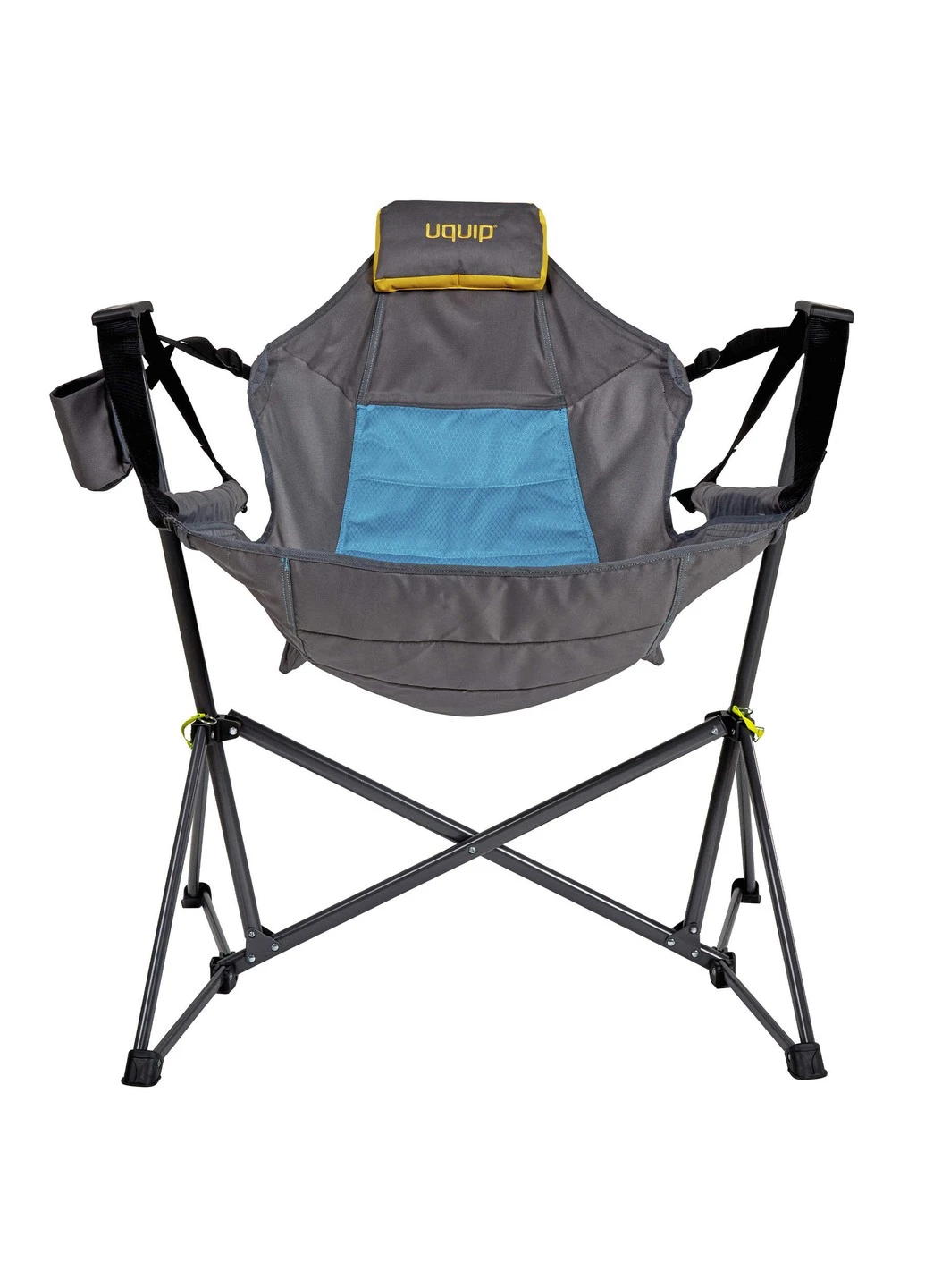 Крісло-гойдалка розкладне Rocky Blue/Grey (244027) Uquip (253114942)