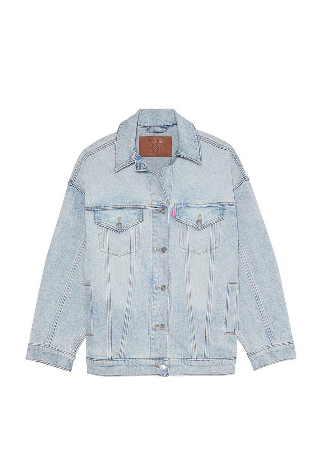 Блакитна демісезонна куртка Victoria's Secret