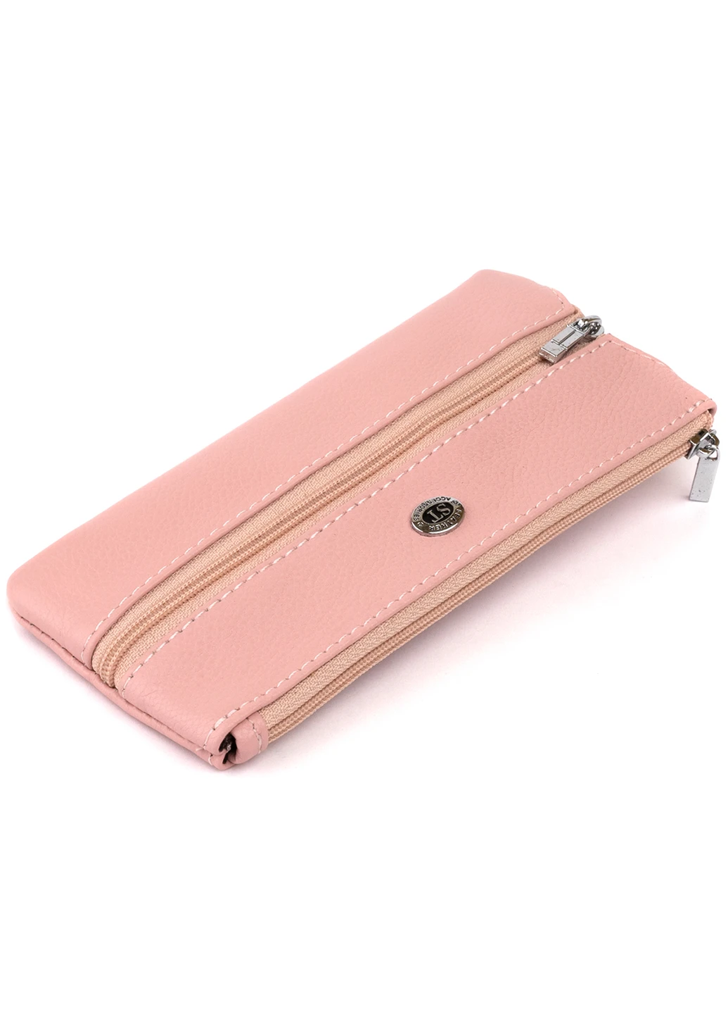 Жіночий шкіряний гаманець-ключниця 15,5х7х0,5 см st leather (252128835)