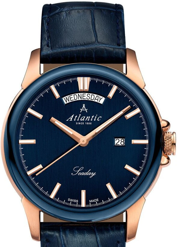 Часы 69550.44.51R кварцевые классические Atlantic (229050486)