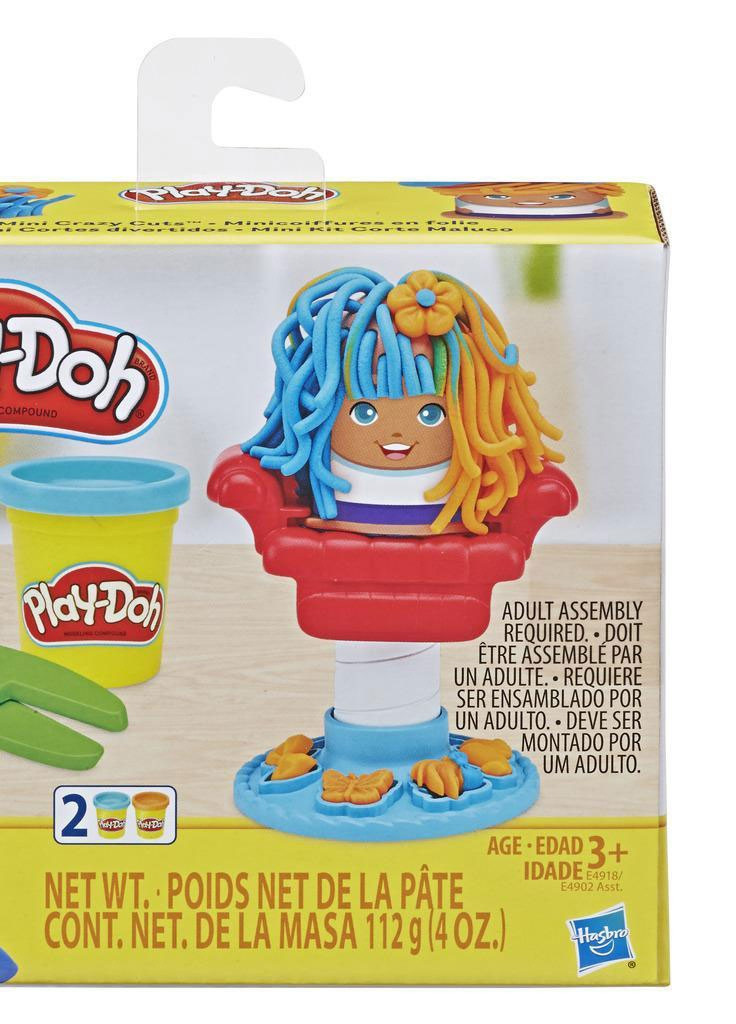 Набір для творчості Play-Doh Mini Улюблені набори в мініатюрі Божевільні зачіски (E4902) Hasbro (254067139)