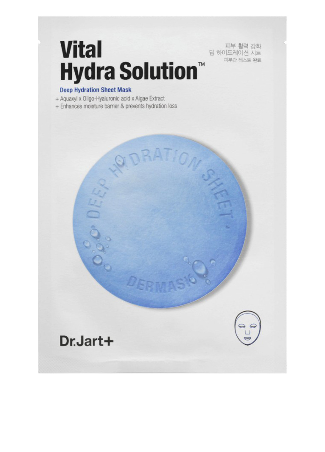 Маска для лица Dermask Vital Hydra Solution, 25 мл Dr. Jart+ (184326767)