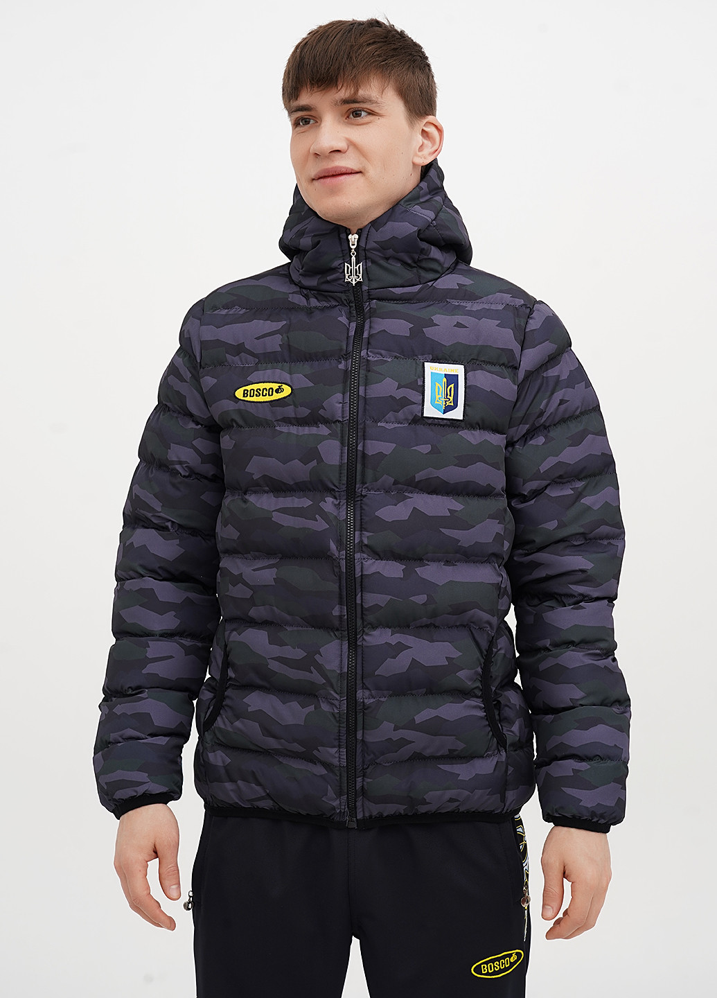 Комбинированная демисезонная куртка Bosco