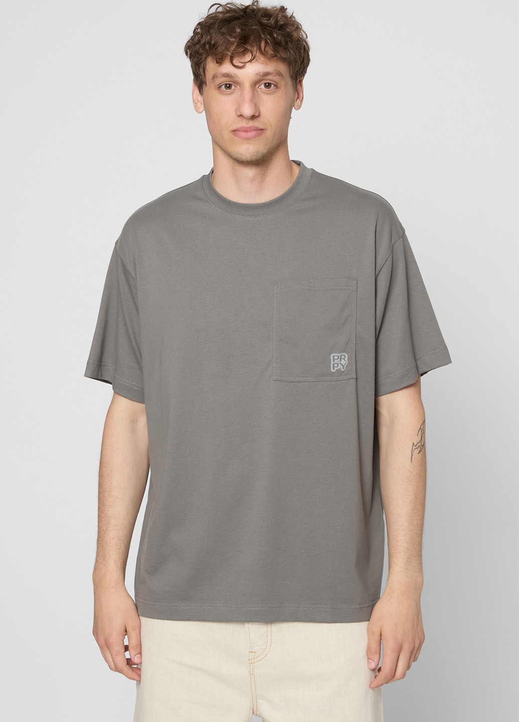 Сіра футболка PRPY
