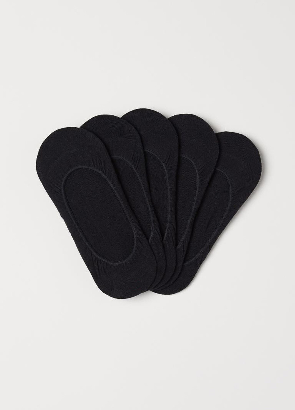 Шкарпетки (5 пар) H&M однотонні чорні кежуали