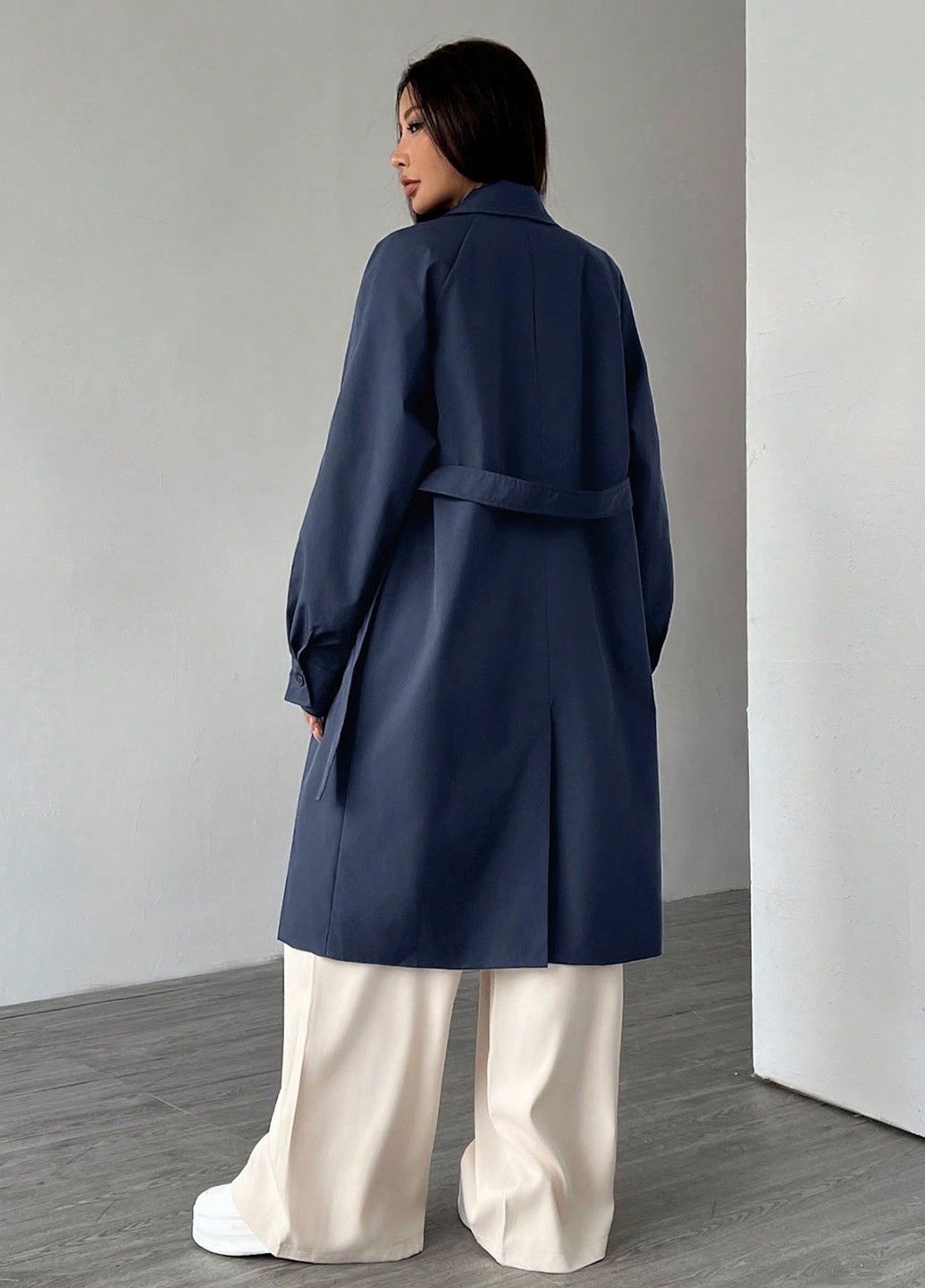 Плащ SHEIN макінтош на гудзиках демісезон (323638478)