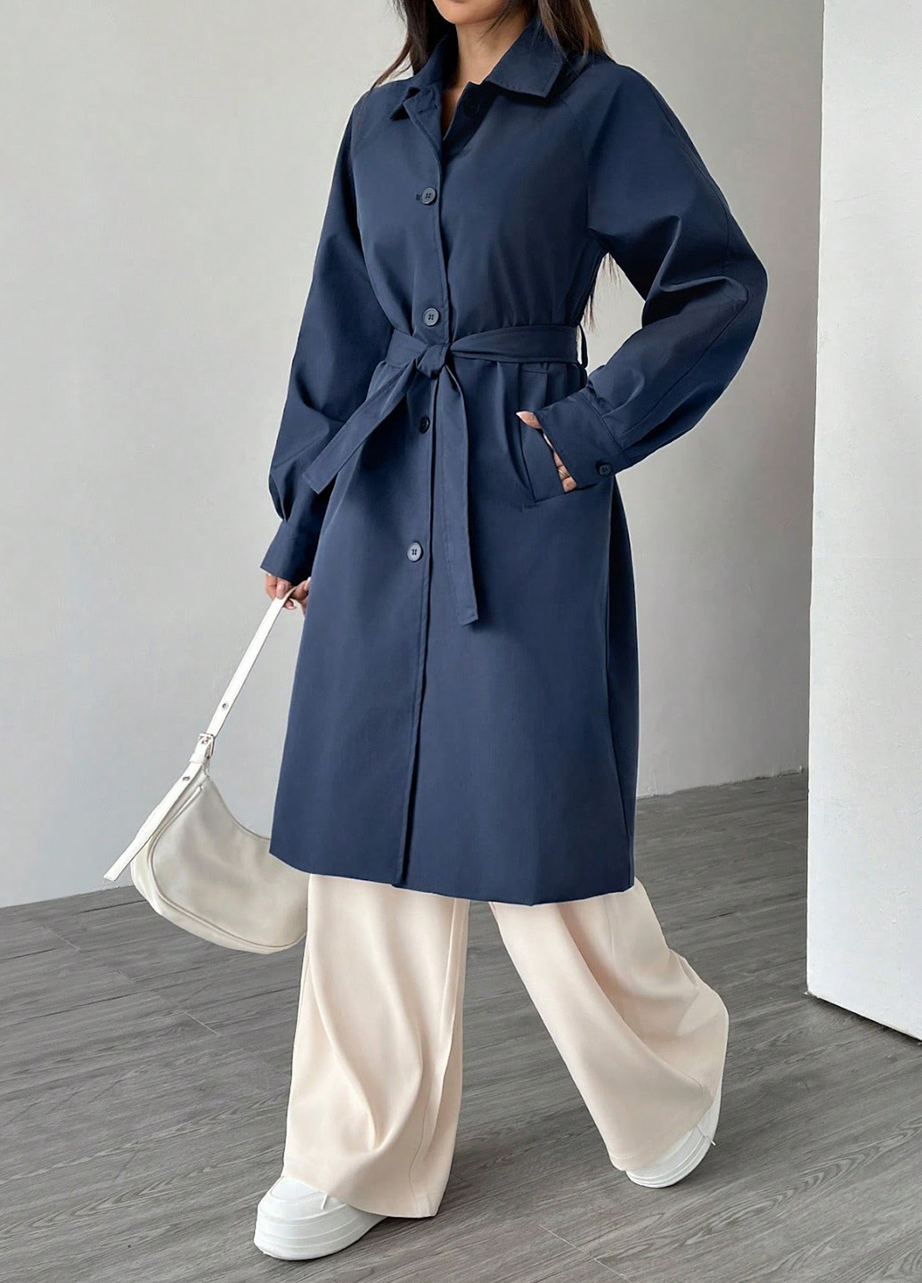 Плащ SHEIN макінтош на гудзиках демісезон (323638478)