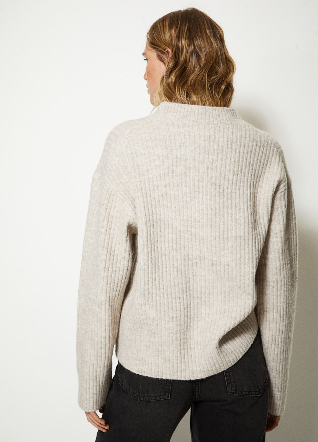 Светло-бежевый демисезонный джемпер джемпер H&M