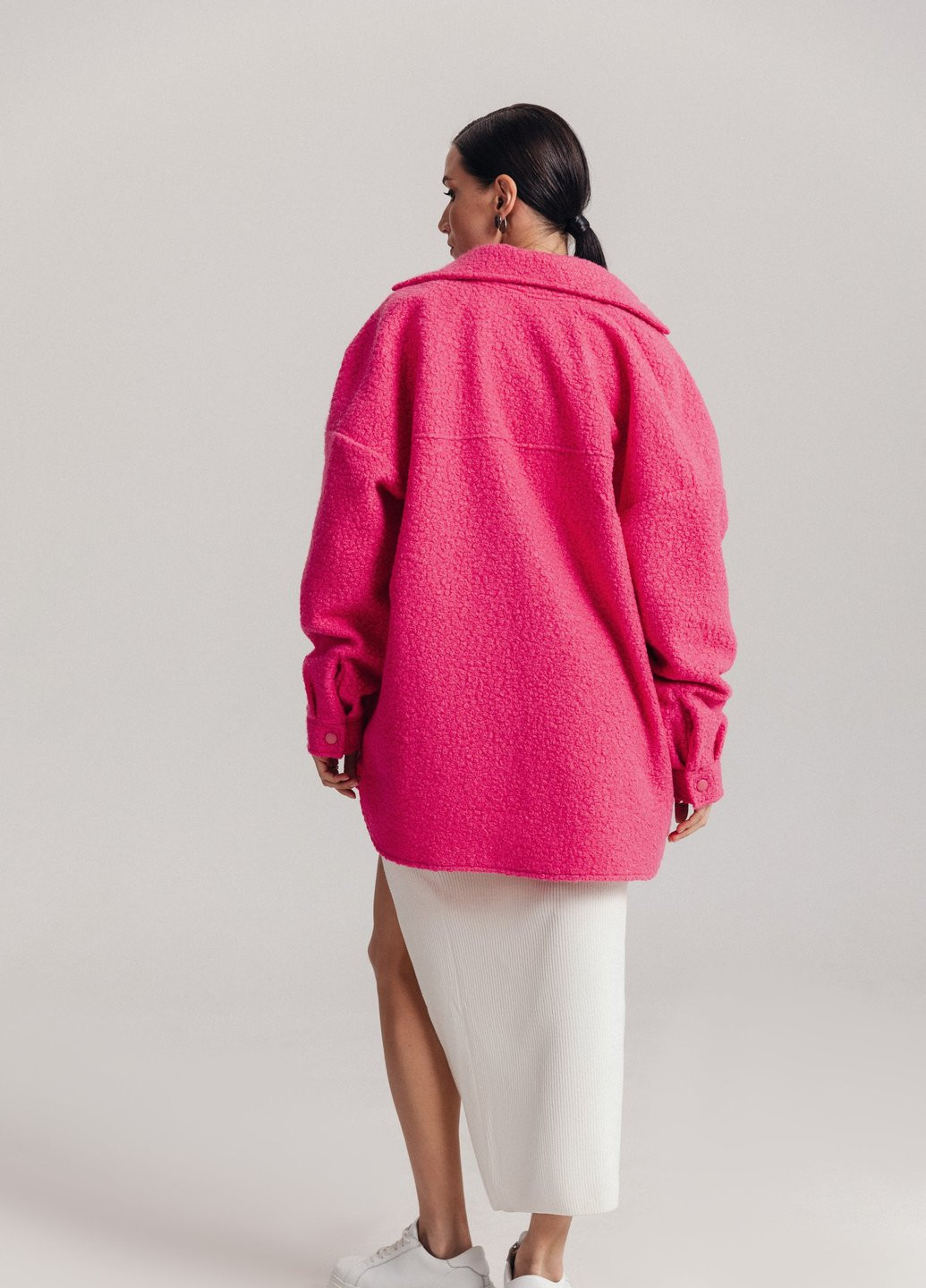 Малинова куртка-сорочка Gepur (252799281)