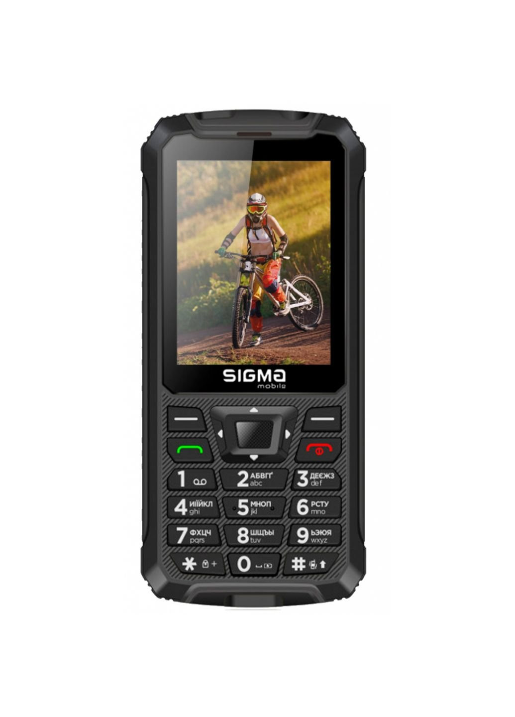 Мобільний телефон (4827798122112) Sigma x-treme pr68 black (253507678)
