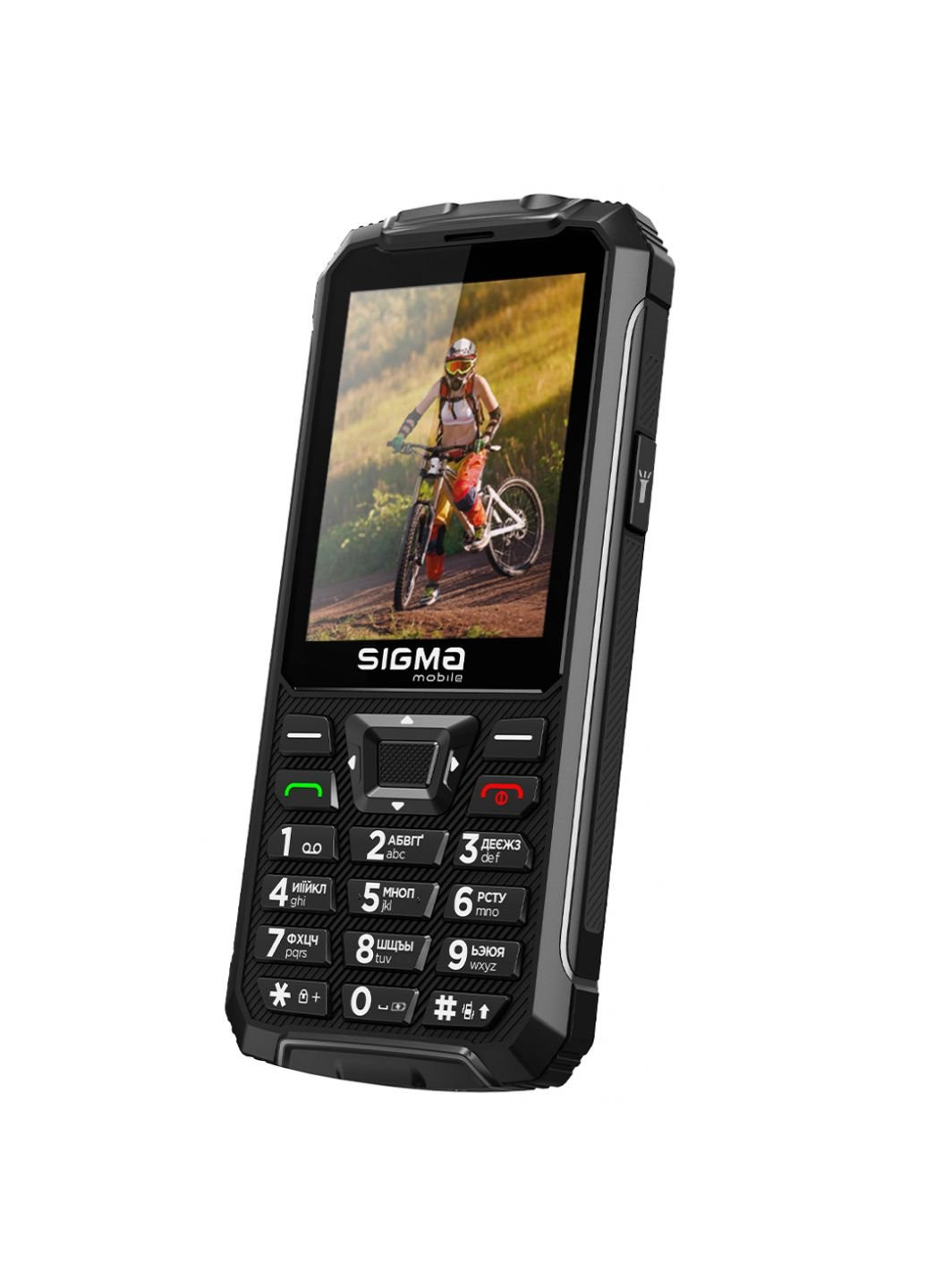 Мобільний телефон (4827798122112) Sigma x-treme pr68 black (253507678)