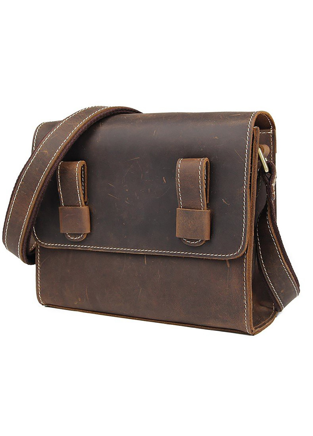Мужская кожаная сумка 22,5х17х6 см Vintage (252129338)