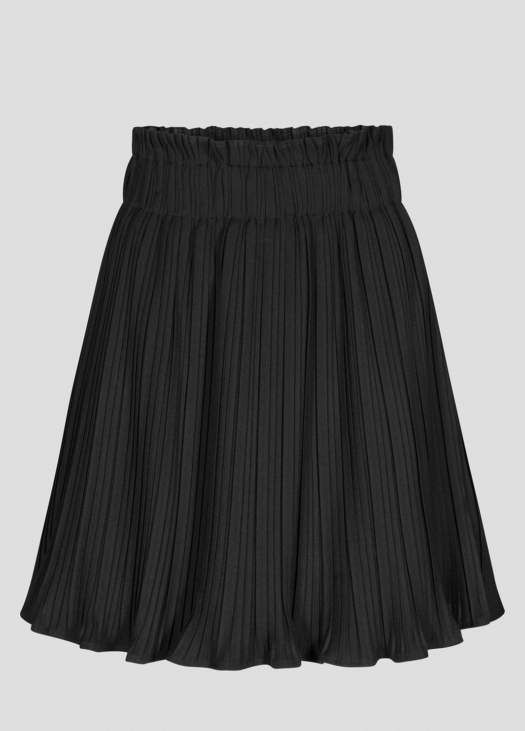 Черная кэжуал однотонная юбка Orsay плиссе