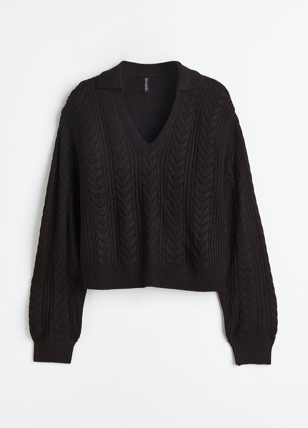 Чорний демісезонний пуловер пуловер H&M