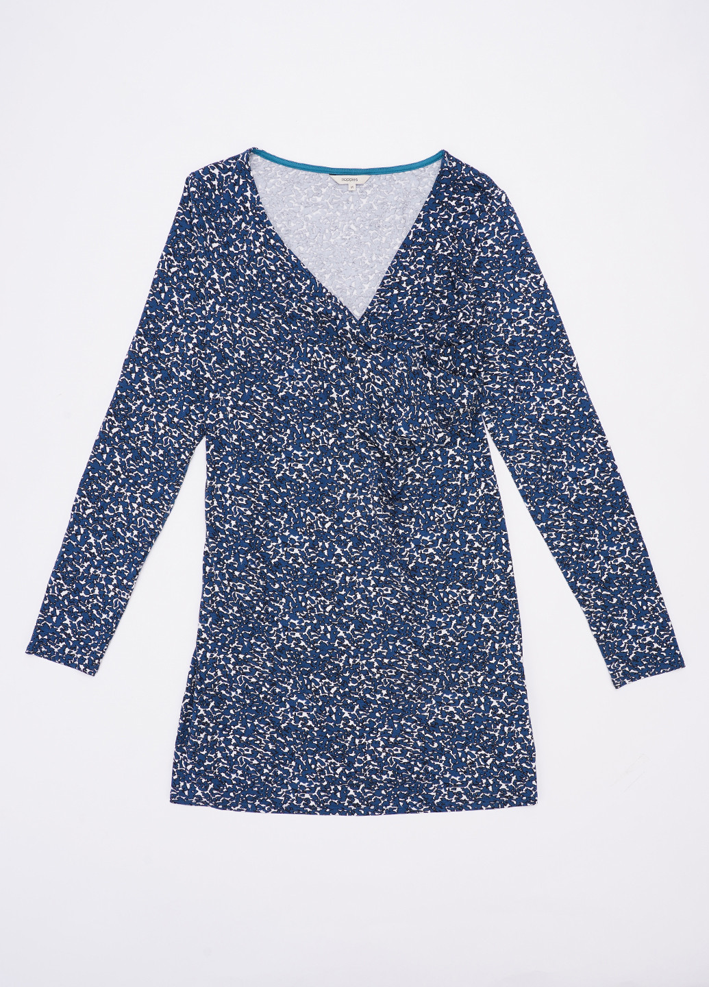 Синя кежуал сукня для годуючих Noppies з абстрактним візерунком