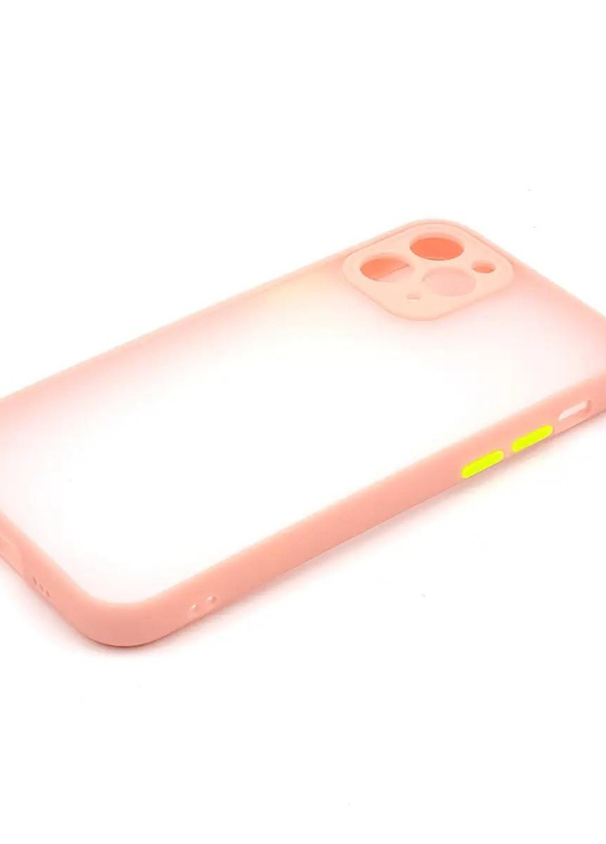 Силиконовый Чехол Накладка Avenger Totu Series Separate Camera Для iPhone 11 Pro Pink No Brand розовый