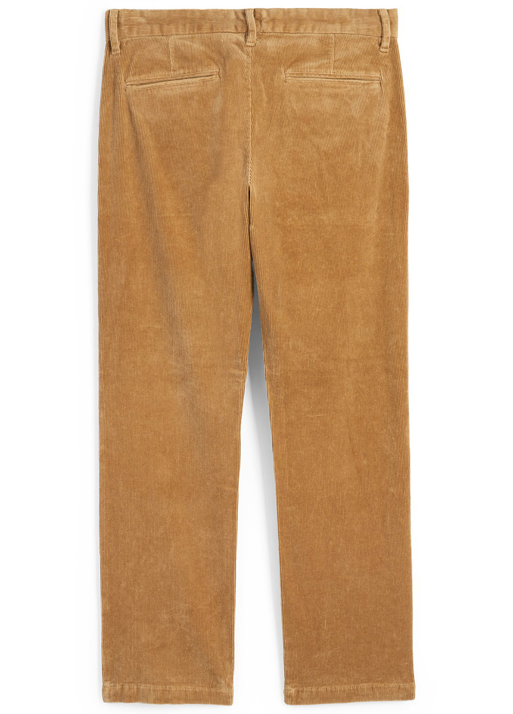 Светло-коричневые кэжуал демисезонные прямые брюки C&A