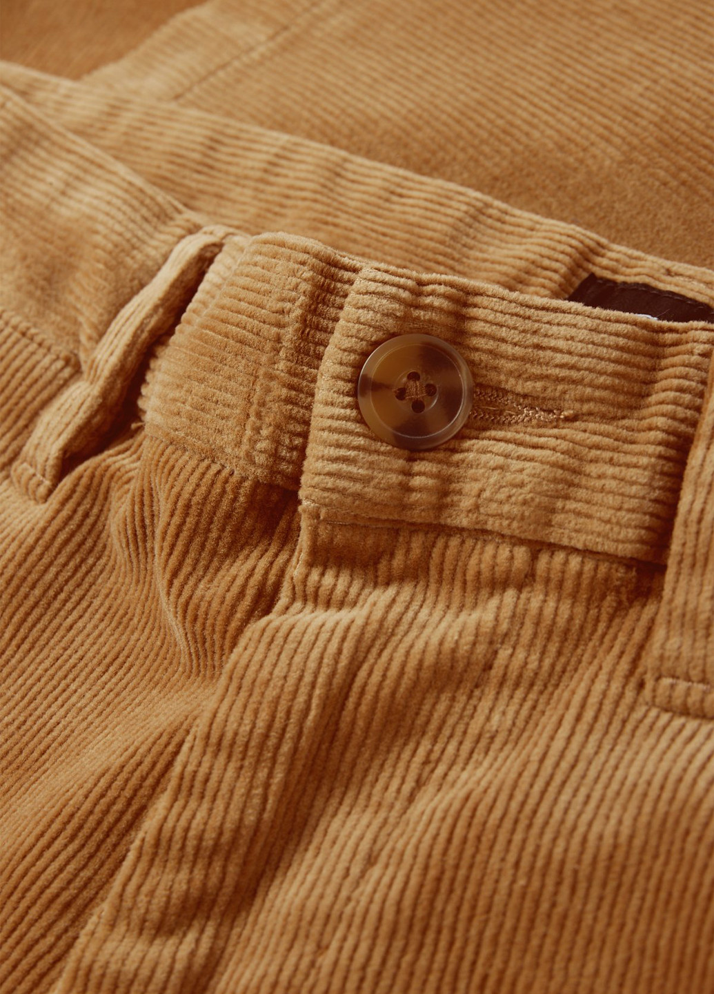 Светло-коричневые кэжуал демисезонные прямые брюки C&A