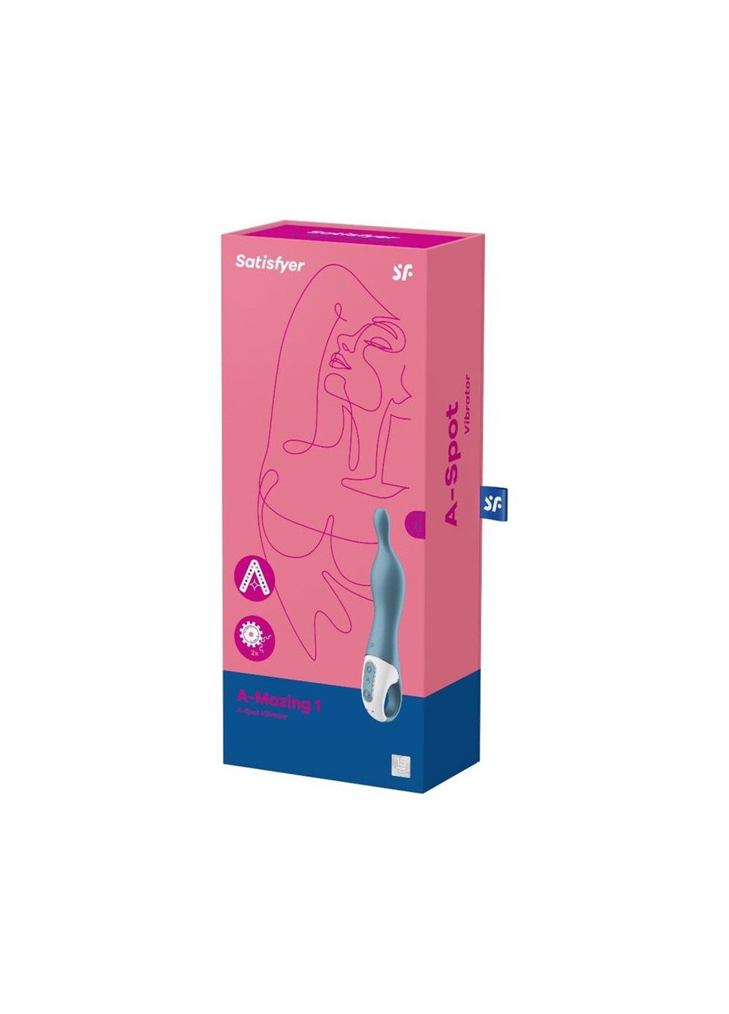 Вібратор для точки A A-Mazing 1 Blue Satisfyer (254150793)